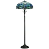 Lampa Podłogowa Dragonfly blue (64069) Tiffany