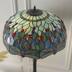 Lampa Podłogowa Dragonfly blue (64069) Tiffany