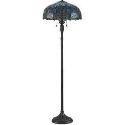 Lampa Podłogowa Dragonfly blue (64069) Tiffany