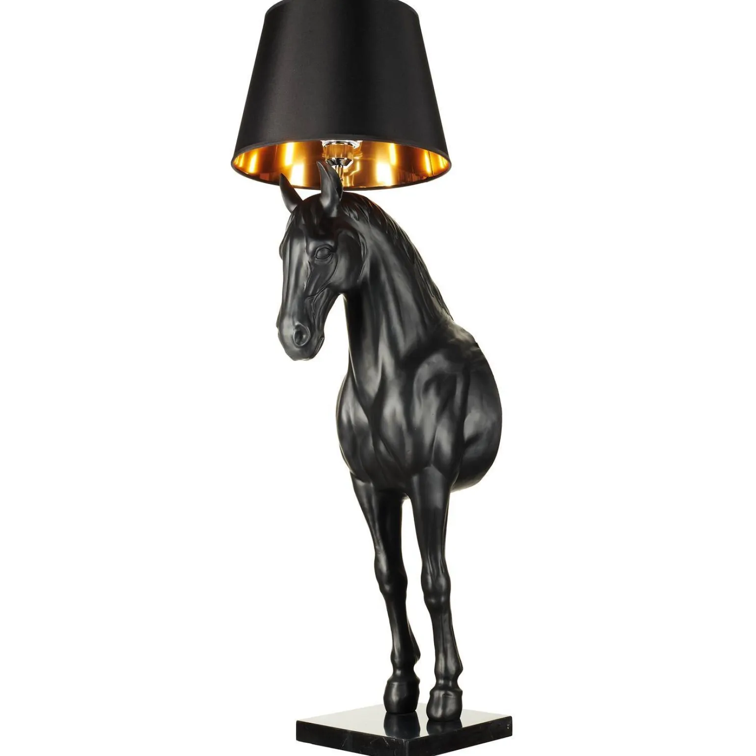 Lampa podłogowa KOŃ S czarna (MF-1237-350) - Step into Design