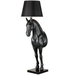 Lampa podłogowa KOŃ S czarna (MF-1237-350) - Step into Design