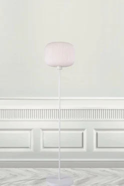 Lampa podłogowa MILFORD Nordlux E27 40W Szkło Biały