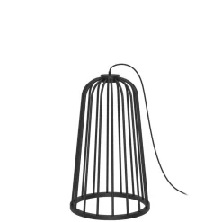 Lampa podłogowa no. moon I F - Czarna (650 mm) (2015) - Shilo