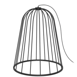 Lampa podłogowa no. moon O F - Czarna (930 mm) (2013) - Shilo