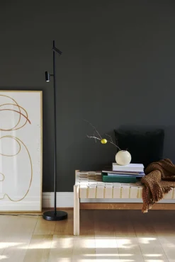 Lampa podłogowa OMARI Nordlux LED Metal Czarny