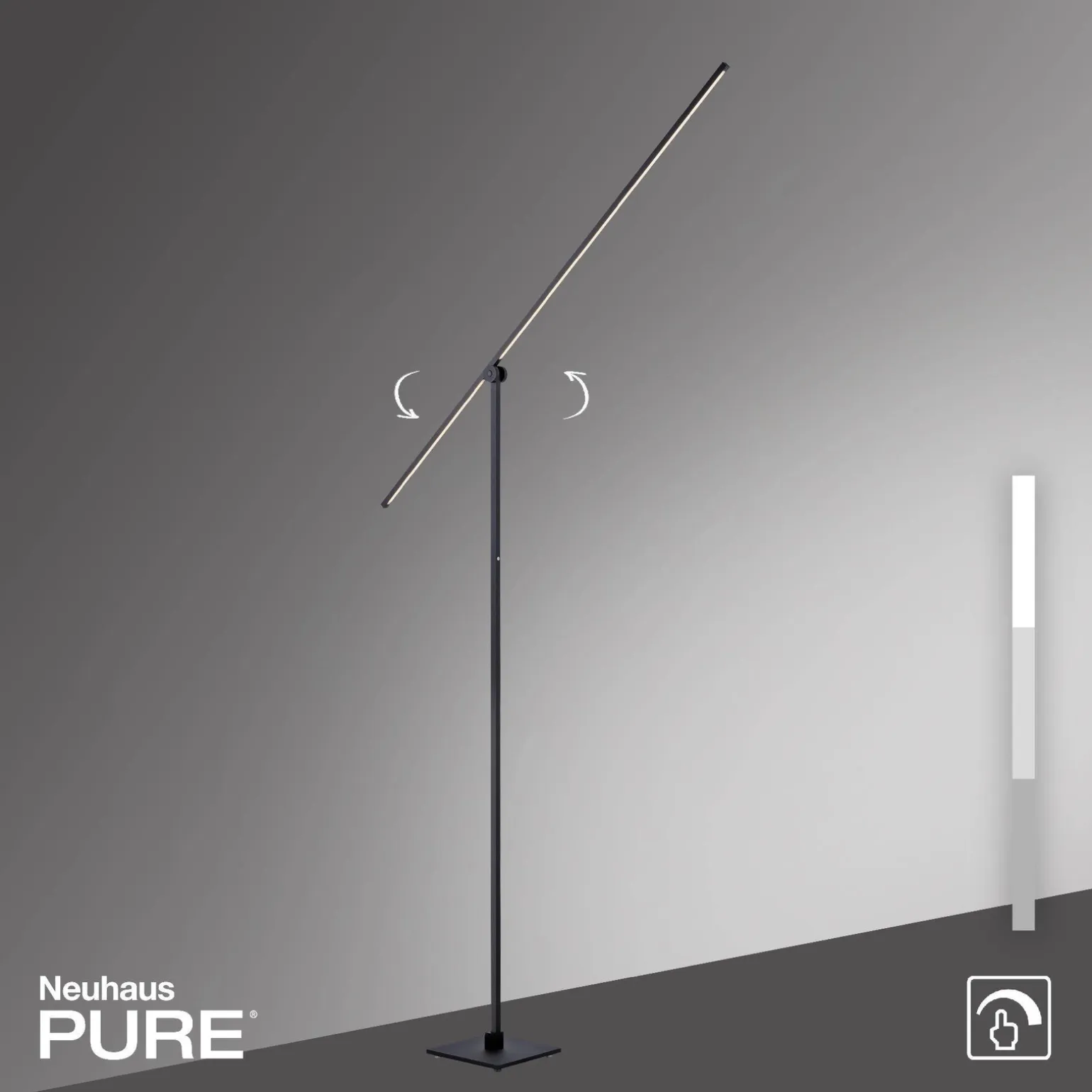 Lampa podłogowa PURE-GRAFO (407-18) - Paul Neuhaus