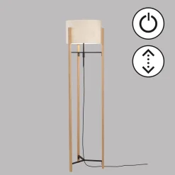Lampa Podłogowa SHINE-WOOD (40484) - Fischer&Honsel