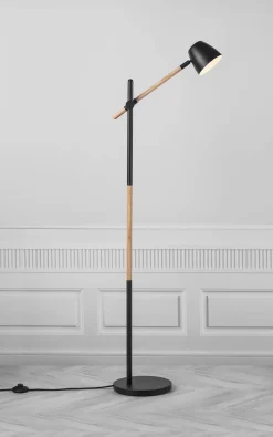 Lampa podłogowa THEO Nordlux GU10 35W Metal Czarny