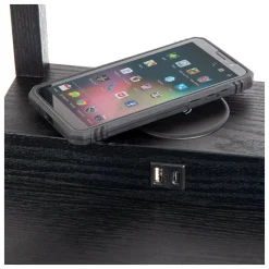 Lampa podłogowa z ładowarką indukcyjną MENNO (44799/81/30) - Lucide