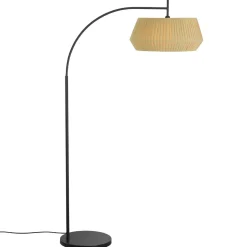 Lampa podłogowa z bawełnianym abażurem DICTE Nordlux E27 60W Tekstylia Beżowy
