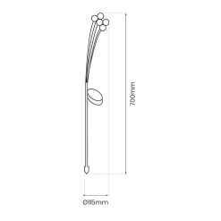 Lampa Solarna Multi 3000K IP44 (EKO0618) - Eko-Light
