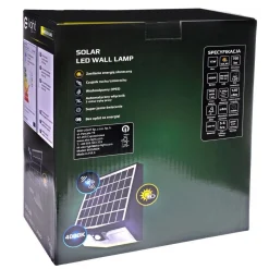 Lampa Solarna Transformer 15W 4000K (EKO2004) - Eko-Light / z czujnikiem ruchu i zmierzchu