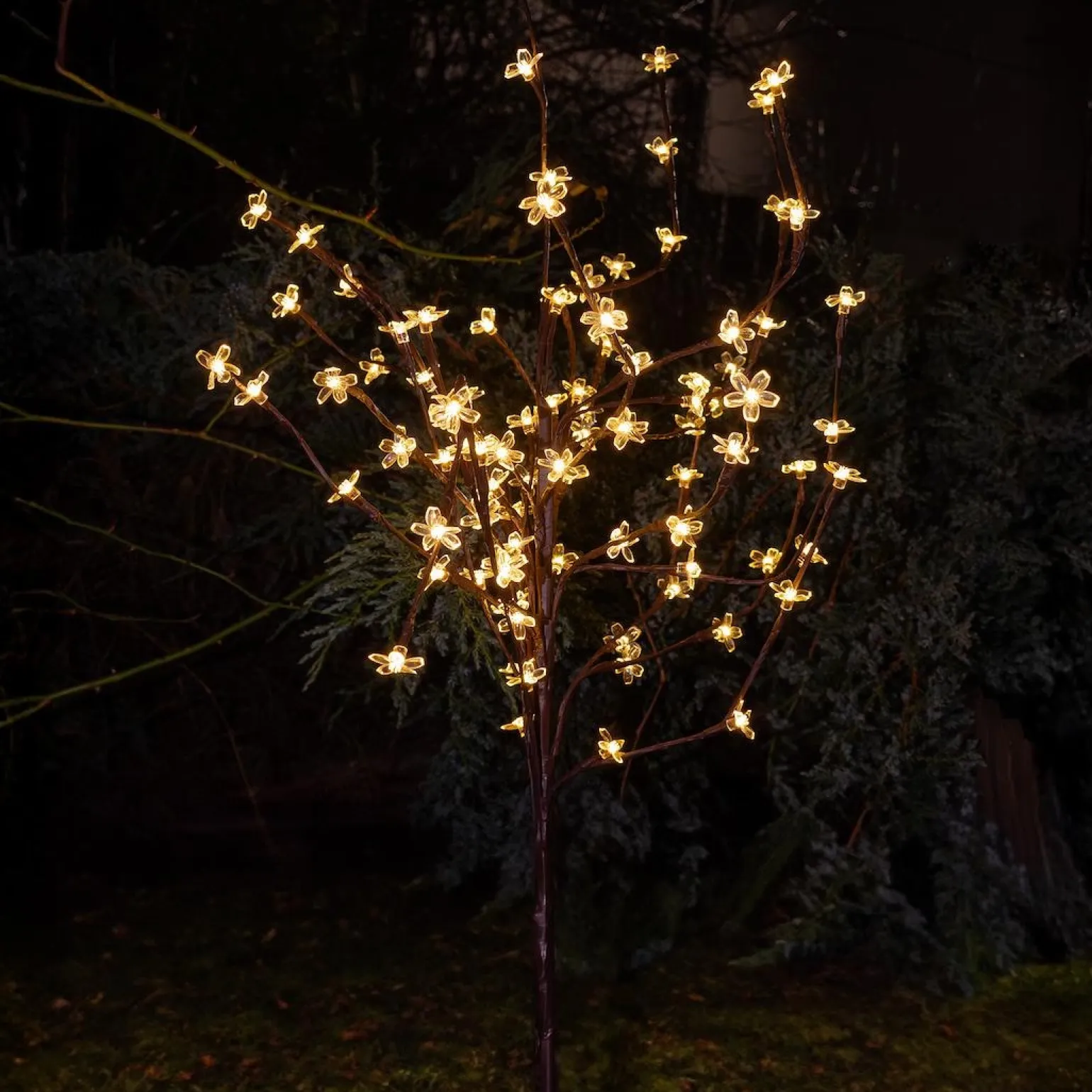 Lampa Solarna Tree 120cm RGB+3000K IP44 (EKO1448) - Eko-Light