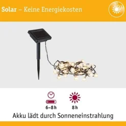 Lampa solarna z girlandą i czujnikiem Soala Lichterkette (PL94874) - PAULMANN