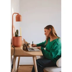 Lampa stojąca BOTANICA kolor Ceglany (41115115) - KASPA