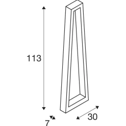 Lampa stojąca ogrodowa BOOKAT Pole PHASE, CCT (1005441) - SLV