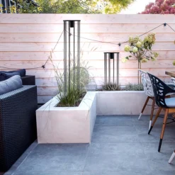 Lampa stojąca ogrodowa Hagi - Antracyt (1000 mm) (9907) - Shilo Garden