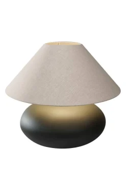 Lampa stojąca SAWA NATUR kolor Grafitowy (41130107) - KASPA