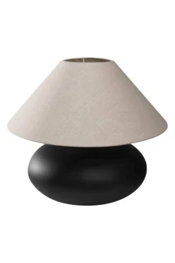 Lampa stojąca SAWA NATUR kolor Grafitowy (41130107) - KASPA