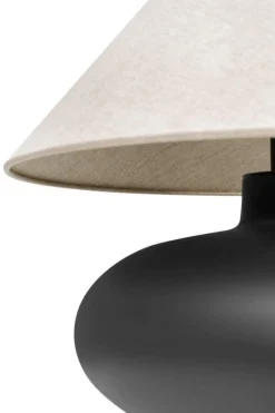 Lampa stojąca SAWA NATUR kolor Grafitowy (41130107) - KASPA