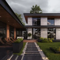 Lampa stojąca Sleek (O477FL-L4GF3K) - Maytoni