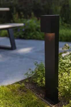 Lampa Stojąca Zew. GEMINI XF Kol. Czarny 3000K (7104002012) - Lutec