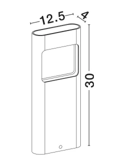 Lampa stojąca zewnętrzna ARBIETO (LE73806) - Luces Exclusivas