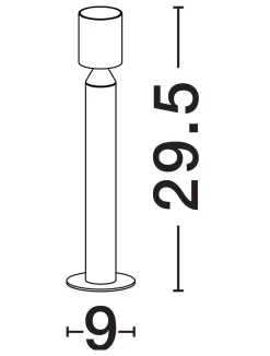 Lampa stojąca zewnętrzna HUANCAYO (LE73758) - Luces Exclusivas