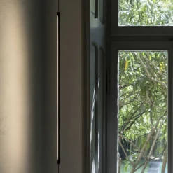 Lampa stojąco ścienna / Kinkiet FILO Czarny (FILO_AP_NERO) - Ideal Lux