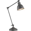 lampa stołowa 1 pł. EUFRAT antracyt 1 x E27/60W ARGON 3195