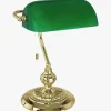 Lampa stołowa BANKER mosiężna (90967 - EGLO)
