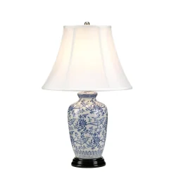 Lampa stołowa Blue Ginger Jar (BLUE-G-JAR-TL) - Elstead Lighting