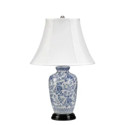 Lampa stołowa Blue Ginger Jar (BLUE-G-JAR-TL) - Elstead Lighting