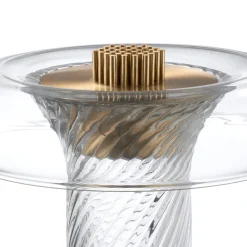 Lampa stołowa CLARO LED transparentna 35 cm (ST-8895T) - Step into Design