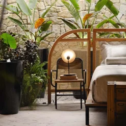 Lampa stołowa Dot (QN-DOT-TL-TEAK) - Quintiesse