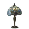 Lampa Stołowa Dragonfly blue (64088) Tiffany