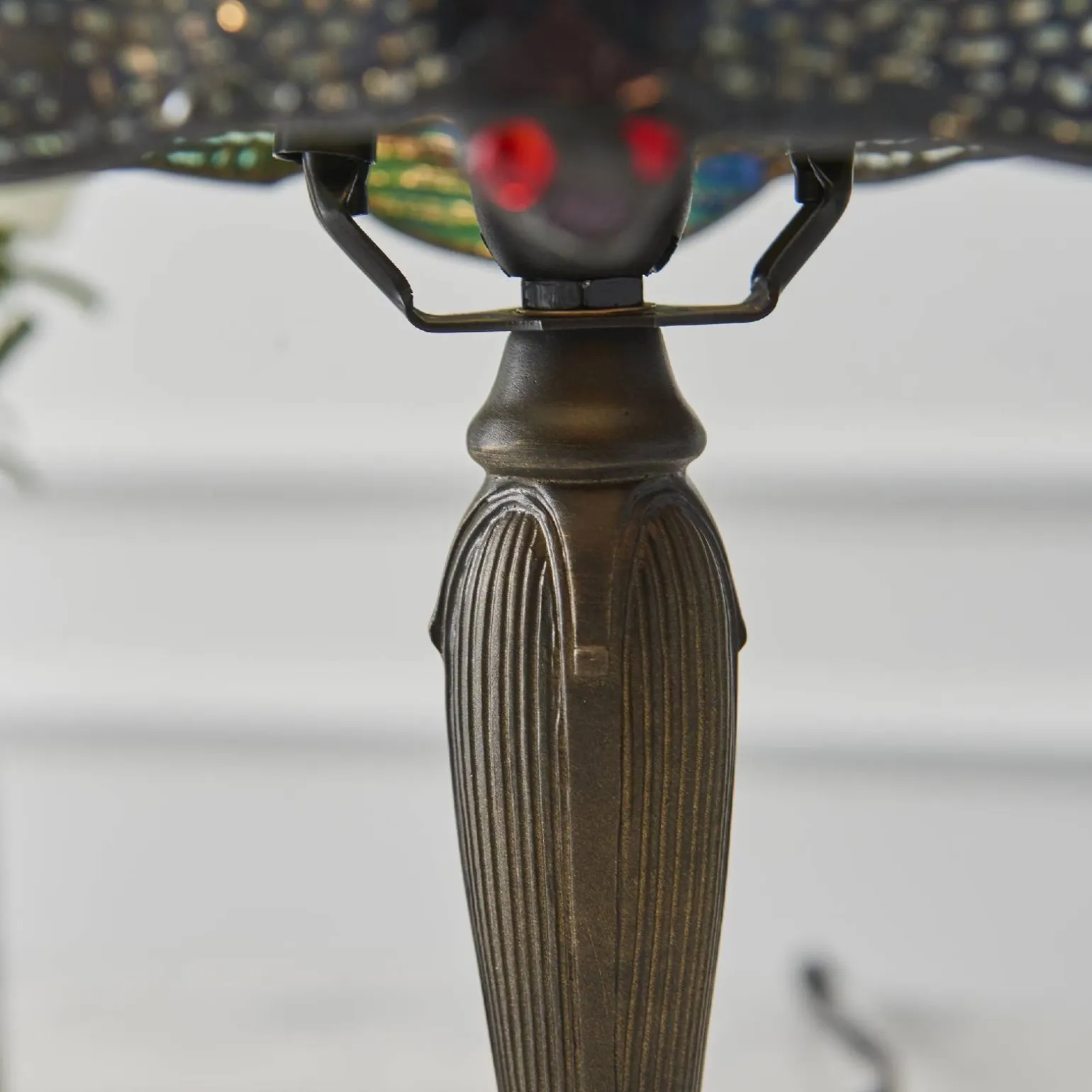 Lampa Stołowa Dragonfly blue (64088) Tiffany