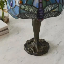 Lampa Stołowa Dragonfly blue (64088) Tiffany