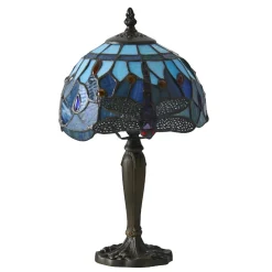 Lampa Stołowa Dragonfly blue (64088) Tiffany