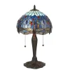 Lampa Stołowa Dragonfly blue (64090) Tiffany