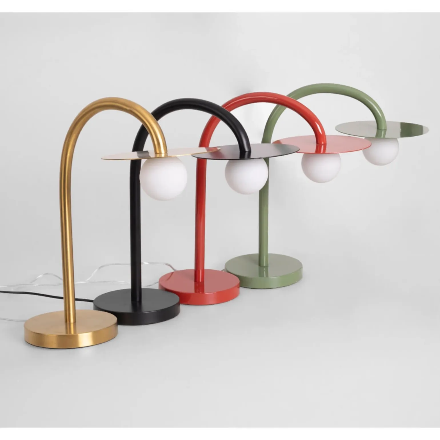 Lampa stołowa ENIGMA czerwona (T0060) - MAXLIGHT