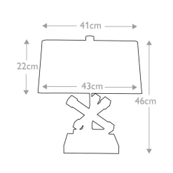 Lampa stołowa Jackson Square (GN-JACKSON-SQUARE-TL) - Elstead Lighting