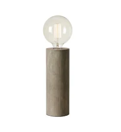 Lampa stołowa LEGNA 1L 28cm Stained Grey (108756) Markslojd