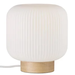 Lampa stołowa MILFORD Nordlux E27 40W Szkło Naturalny