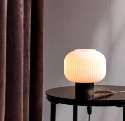 Lampa stołowa MILFORD Nordlux E27 40W Szkło Czarny