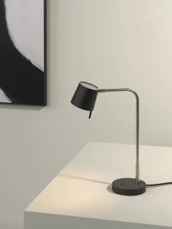 Lampa Stołowa Miura Desk USB Matowy Nikiel (1444007) - Astro Lighting