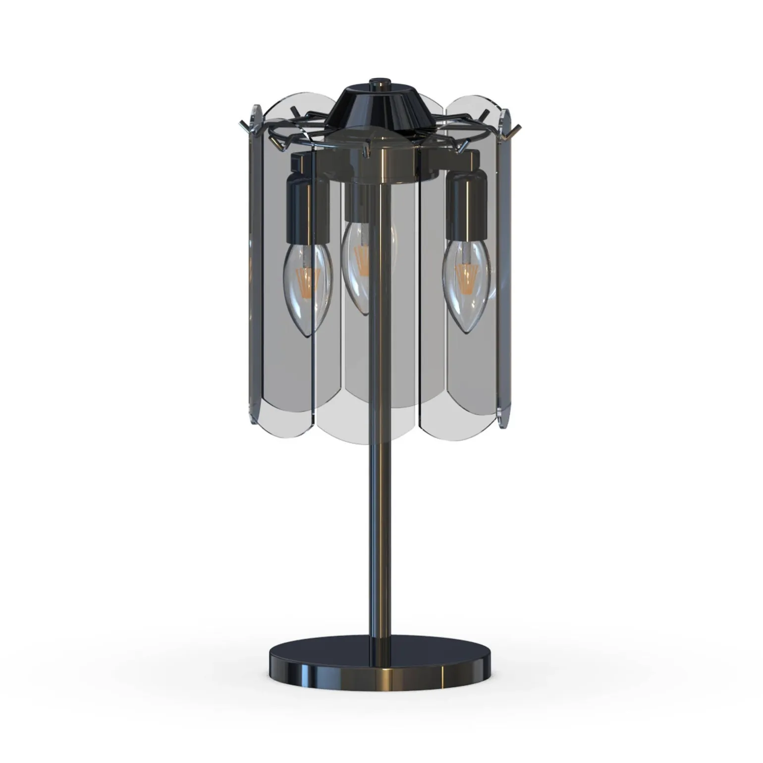 Lampa stołowa NIRA czarna (MT3523-3S-EBCN) - Zuma Line