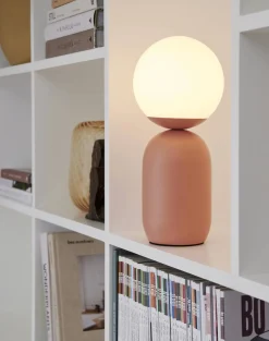 Lampa stołowa NOTTI Nordlux E14 25W Metal Brązowy