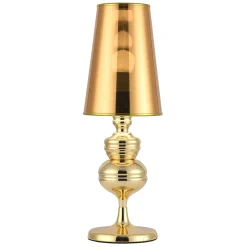 Lampa Stołowa Queen 18 cm (MT-8046-18 gold) - Step into Design