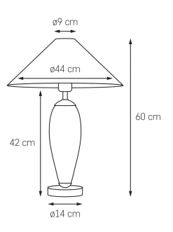 Lampa stołowa REA (40604101) KASPA